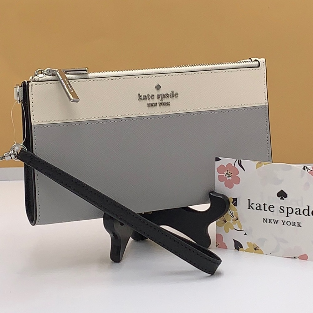 KATE SPADE Madison Double Zip Wristlet - Picture 1 of 11